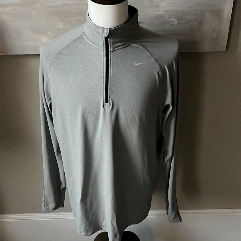 Nike dri-fit athletic/ running dri-fit quarter zip